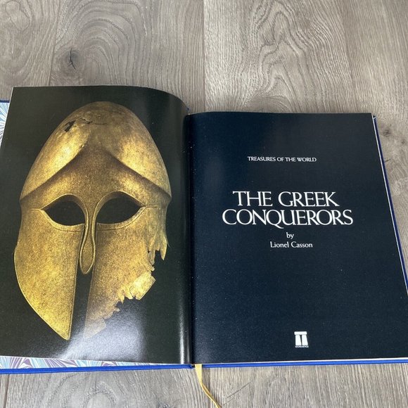 Greek Conquerors Treasures of the World - Stonehenge Press 1982 with foldouts - Picture 6 of 14